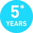 5Plus Year Warranty